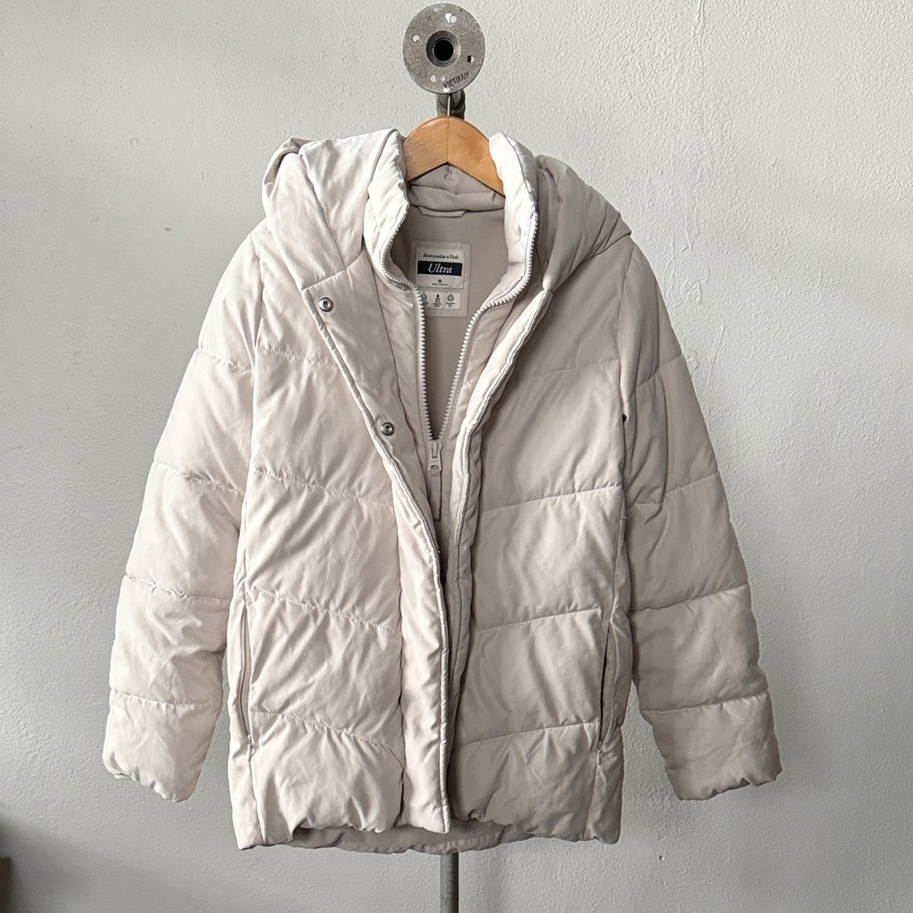 Abercrombie & Fitch Ultra Down Puffer Coat Size Medium
